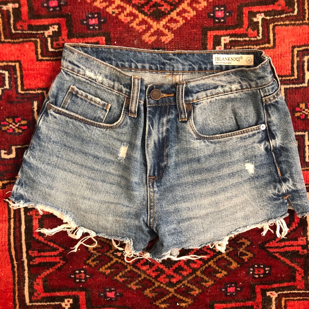 Blank NYC denim shorts size 25!